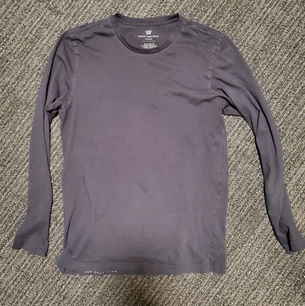 Mack Weldon long sleeve pima cotton t-shirt